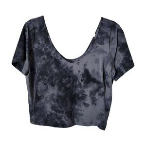 LULULEMON align tee shirt‎ in space dye grey size 12